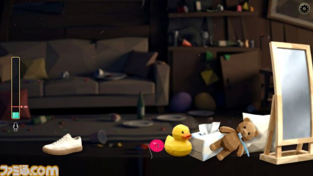 『Fu-Fu-Chan -way up!-』マイクに息を吹きかけて風船を空高くに導く高難度2Dスクロールアクションが7月13日に発売。体験版が期間限定で配信開始