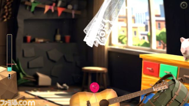 『Fu-Fu-Chan -way up!-』マイクに息を吹きかけて風船を空高くに導く高難度2Dスクロールアクションが7月13日に発売。体験版が期間限定で配信開始