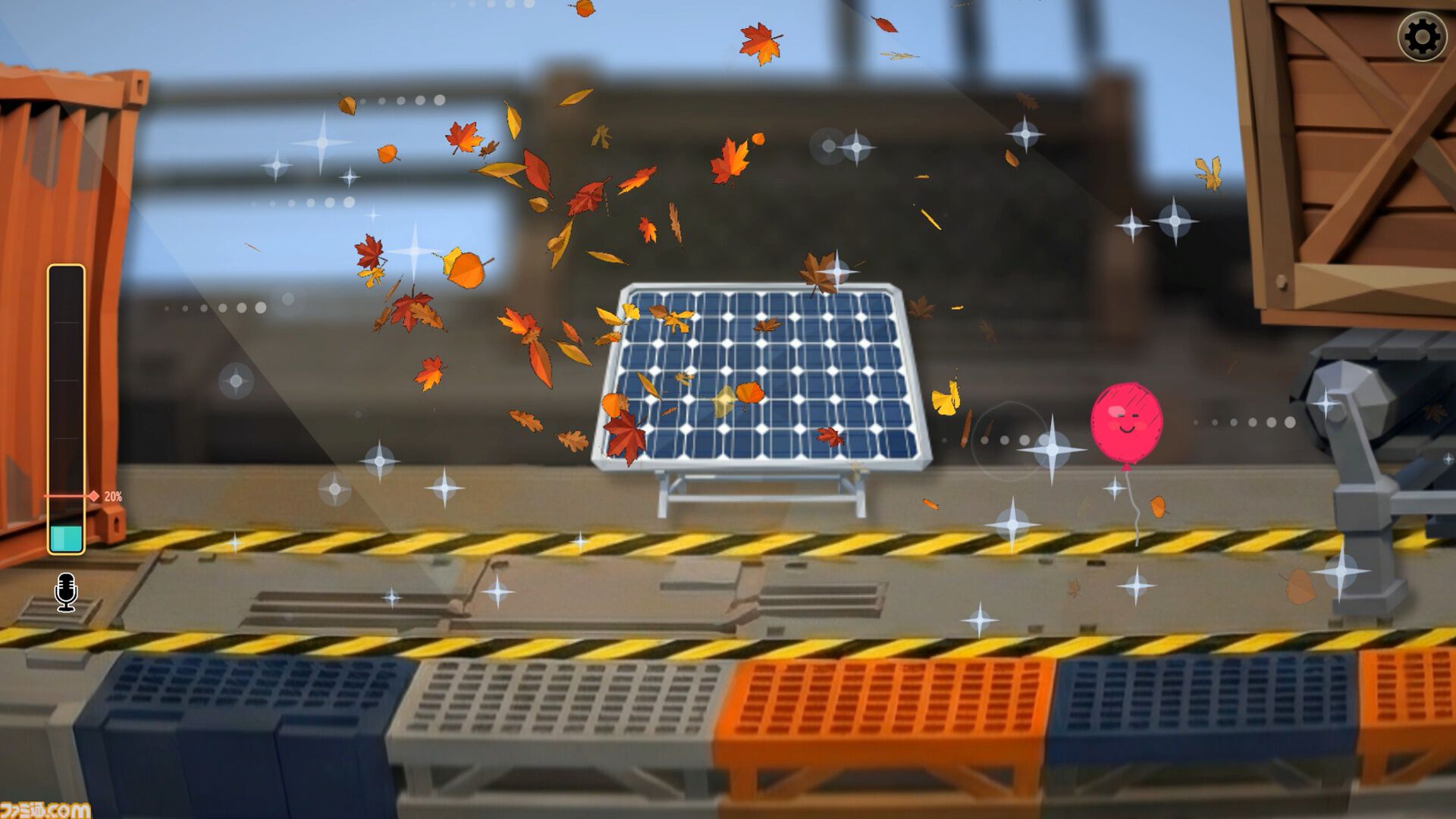 『Fu-Fu-Chan -way up!-』マイクに息を吹きかけて風船を空高くに導く高難度2Dスクロールアクションが7月13日に発売。体験版が期間限定で配信開始