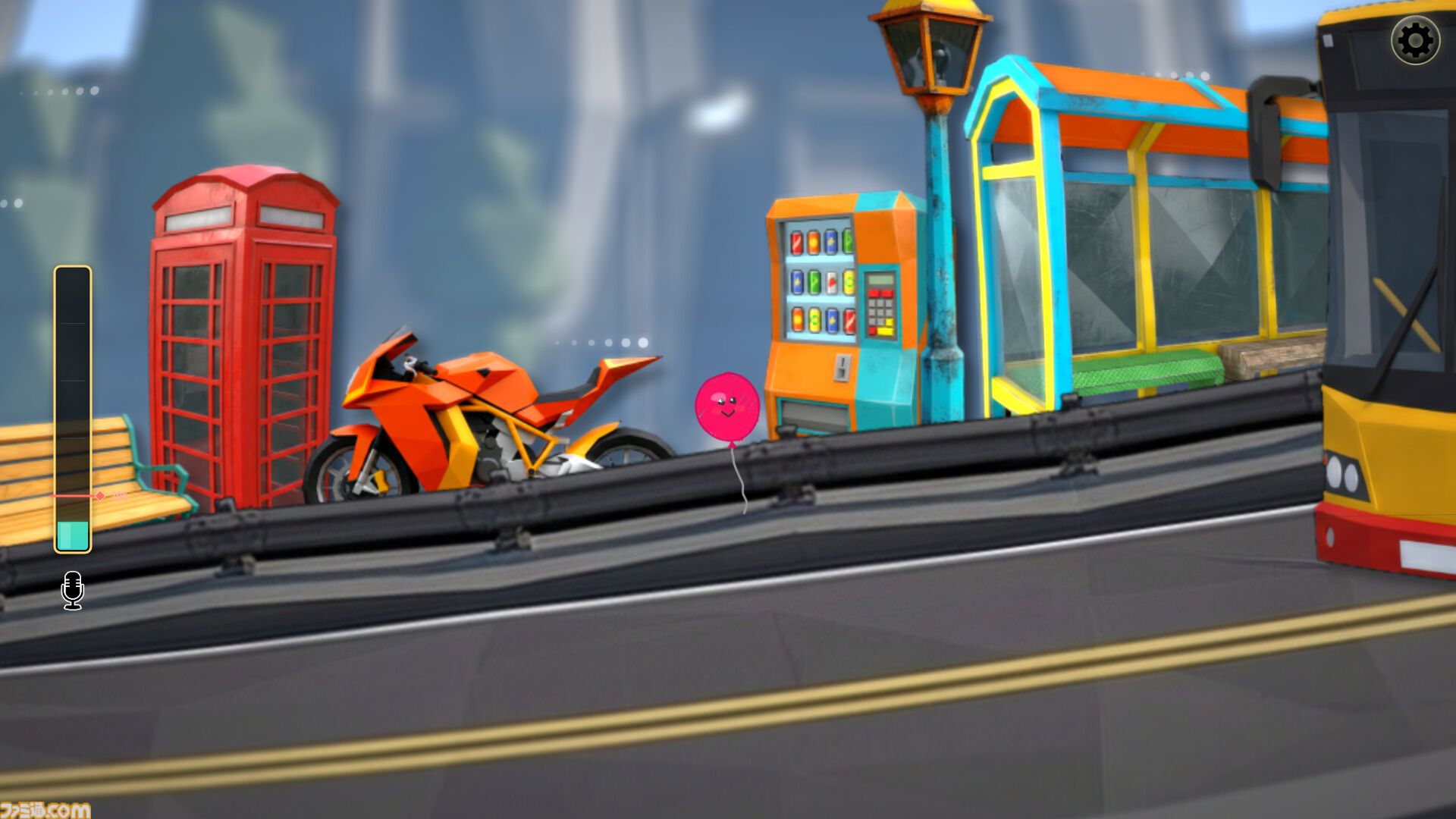 『Fu-Fu-Chan -way up!-』マイクに息を吹きかけて風船を空高くに導く高難度2Dスクロールアクションが7月13日に発売。体験版が期間限定で配信開始
