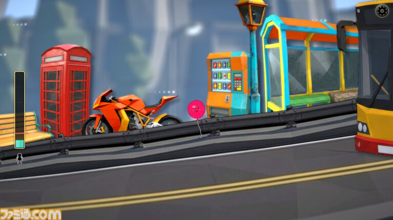 『Fu-Fu-Chan -way up!-』マイクに息を吹きかけて風船を空高くに導く高難度2Dスクロールアクションが7月13日に発売。体験版が期間限定で配信開始