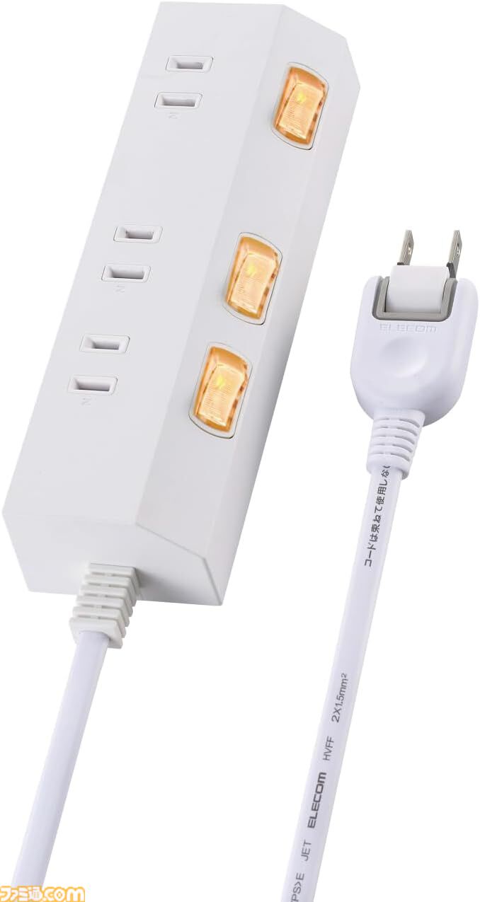 Amazonスマイルセールで電源タップを買い換えよう。じつは寿命は3~5年! ほこりの侵入を防ぐ“ほこりシャッター”や異常電圧を防ぐ“雷ガード”付きがお買い得
