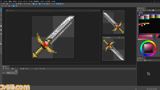 ドット絵エディター『EDGE3』の早期アクセスがスタート。6/8までは10%オフで購入可能。無料のデモ版も配信中