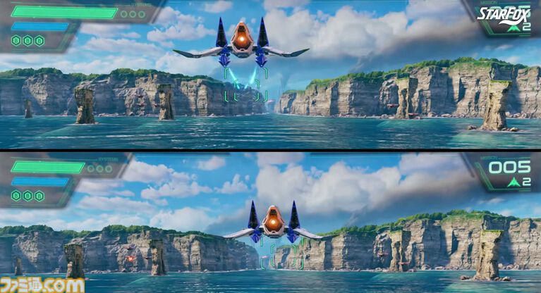 新作『Star Fox』（スターフォックス）新映像が公開。原作（64版）からイベントシーンが大幅に追加。難易度イージーではレーザーがつねにパワーアップ状態に