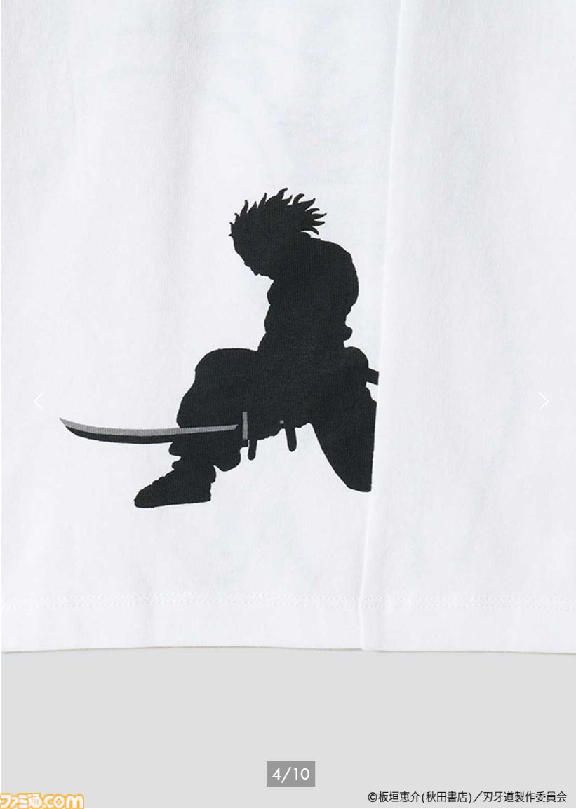 グラニフ×アニメ『刃牙道』 コラボアイテムの先行予約開始。烈海王Tシャツの裏に宮本武蔵がいても一向にかまわんッッ!!