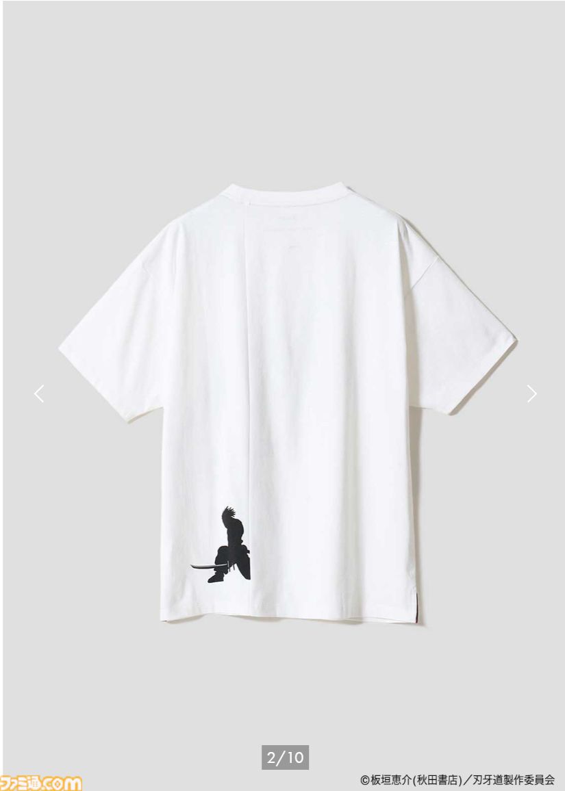 グラニフ×アニメ『刃牙道』 コラボアイテムの先行予約開始。烈海王Tシャツの裏に宮本武蔵がいても一向にかまわんッッ!!