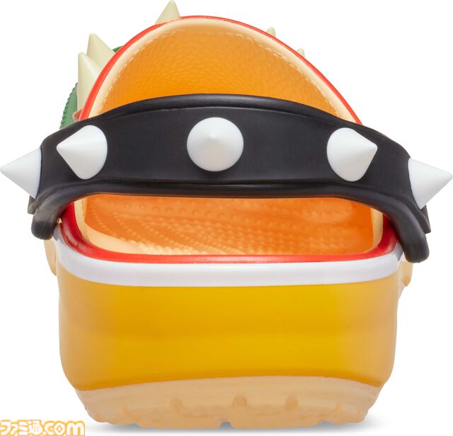 『スーパーマリオ』コラボクロックスが7月16日に発売。おなじみの赤帽子やピーチ、ヨッシー、クッパなど一目で分かる各カラー