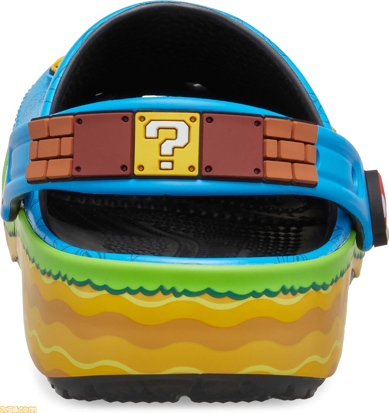 『スーパーマリオ』コラボクロックスが7月16日に発売。おなじみの赤帽子やピーチ、ヨッシー、クッパなど一目で分かる各カラー