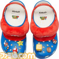 『スーパーマリオ』コラボクロックスが7月16日に発売。おなじみの赤帽子やピーチ、ヨッシー、クッパなど一目で分かる各カラー