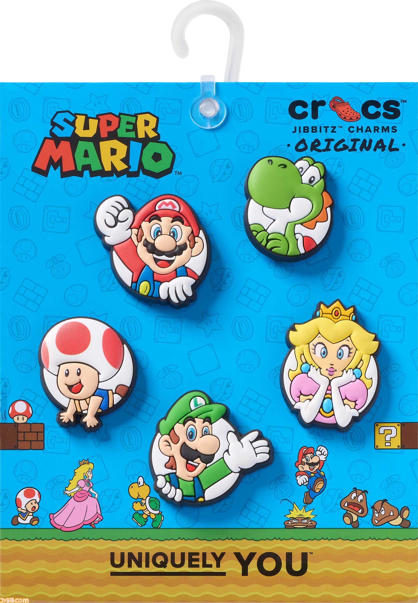 スーパーマリオ』コラボクロックスが7月16日に発売。おなじみの赤帽子