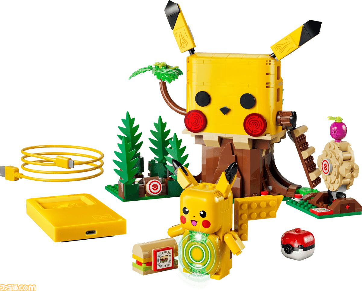 【ポケモン】レゴコラボ第2弾が8月1日に海外で発売。ミュウやブラッキー＆ガブリアス、ニャオハたちが動きに反応する“レゴ スマートプレイシステム”で登場