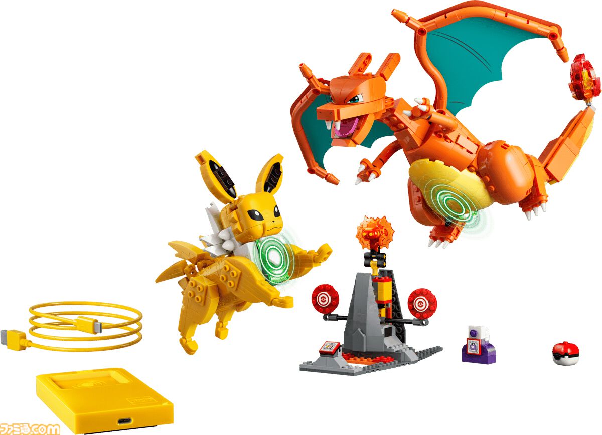 【ポケモン】レゴコラボ第2弾が8月1日に海外で発売。ミュウやブラッキー＆ガブリアス、ニャオハたちが動きに反応する“レゴ スマートプレイシステム”で登場