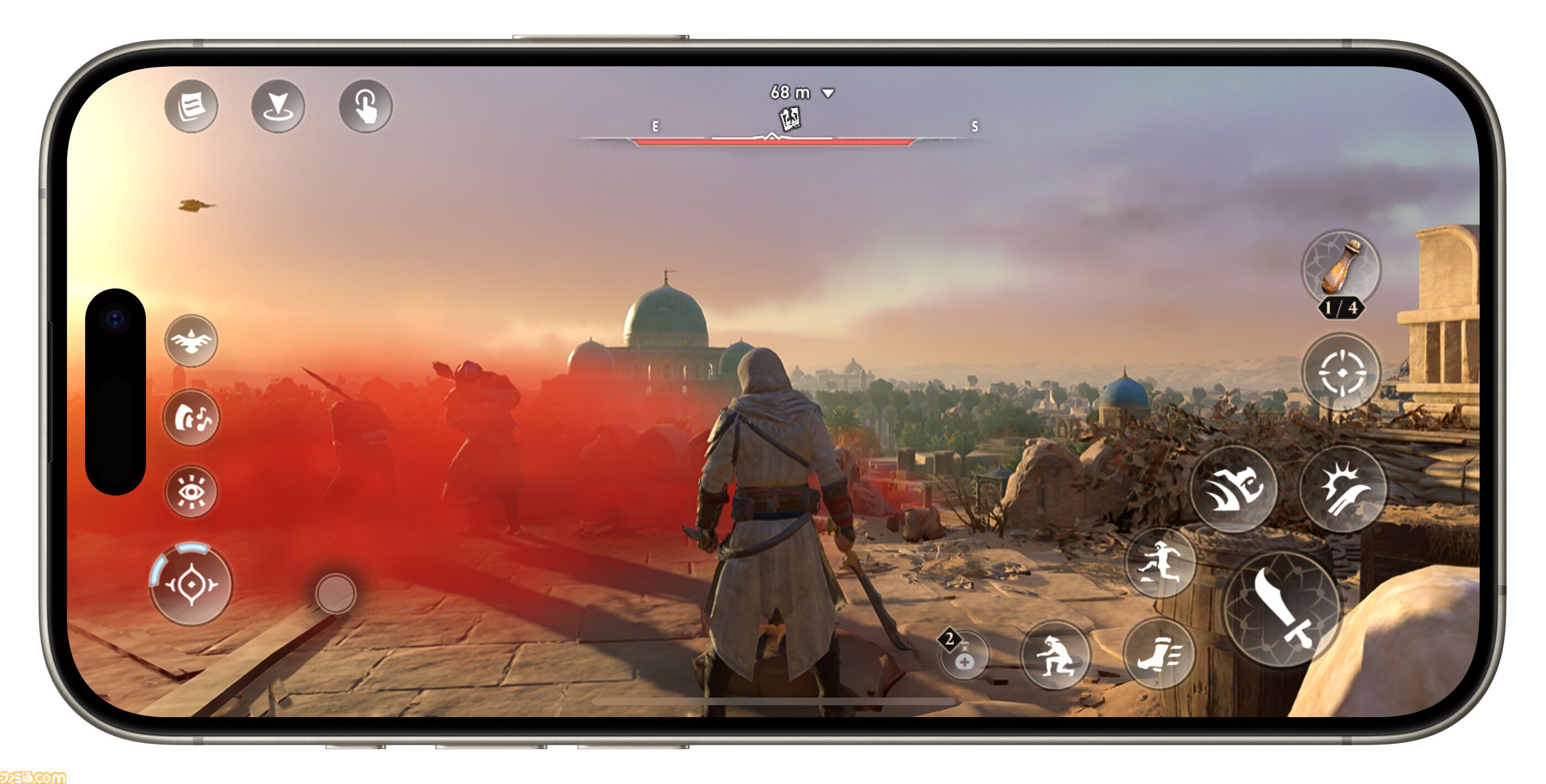 『アサシン クリード ミラージュ』iOS版が配信開始。タッチスクリーンで魅力的なアクションが楽しめるほか、クロスプログレッションやクロスセーブに対応。50％オフで購入できる期間限定セールも