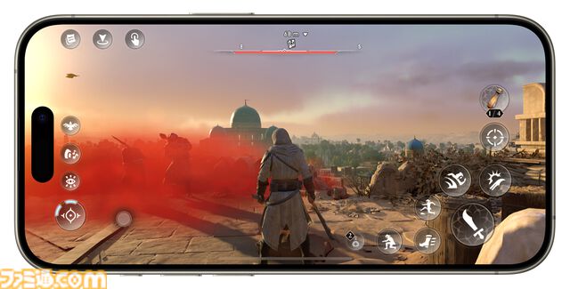 『アサシン クリード ミラージュ』iOS版が配信開始。タッチスクリーンで魅力的なアクションが楽しめるほか、クロスプログレッションやクロスセーブに対応。50％オフで購入できる期間限定セールも