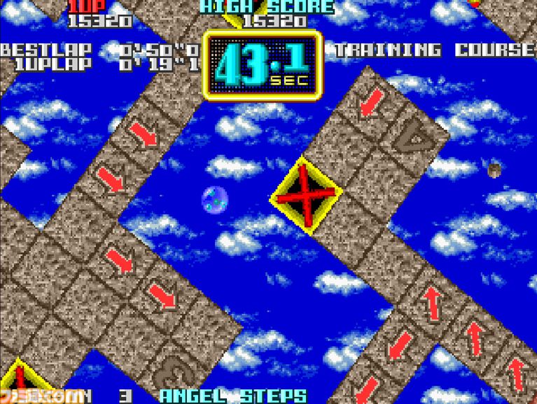 【アケアカ/アケアカ2】『キャメルトライ』が6月4日配信。迷路を回してボールを運んでいく1990年タイトーのアクションゲーム