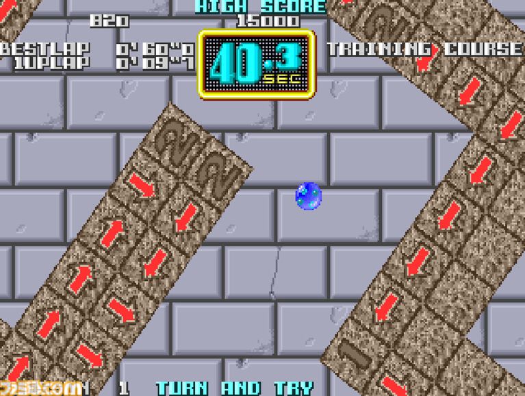 【アケアカ/アケアカ2】『キャメルトライ』が6月4日配信。迷路を回してボールを運んでいく1990年タイトーのアクションゲーム