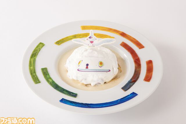 “細田守の原点/展”併設のテーマカフェ“OZ cafe”のメニューが公開。キングカズマのパフェや雨と雪の雪山パスタなど、作品世界を楽しめるフードがラインアップ