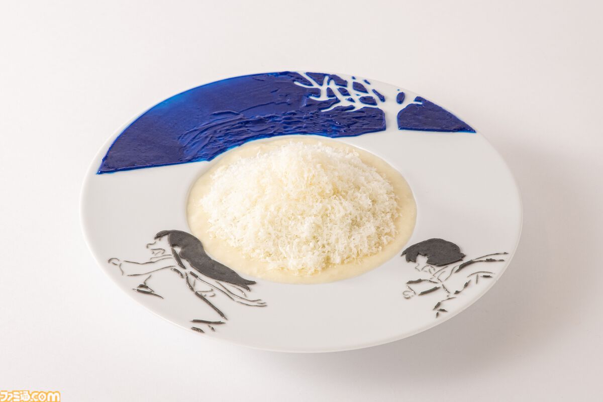 “細田守の原点/展”併設のテーマカフェ“OZ cafe”のメニューが公開。キングカズマのパフェや雨と雪の雪山パスタなど、作品世界を楽しめるフードがラインアップ