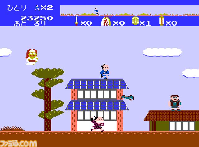【コンアカ】『かんしゃく玉なげカン太郎の東海道五十三次』6月4日に配信決定。花火職人のカン太郎の旅を描く、サンソフトのアクションゲーム