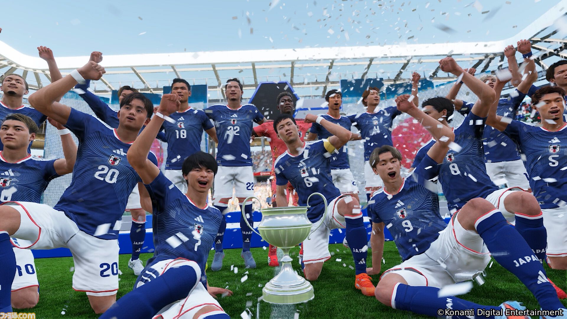 『eFootball Kick-Off!』初心者でも楽しめるサッカーアクション発売開始。オリジナルチームで世界に挑むモードやカジュアルに遊べる6人制サッカーも搭載