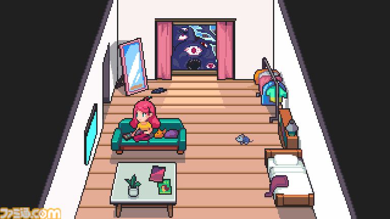 元人間のネズミが除霊銃で悪霊をしばいていくドット絵ゆるふわホラーアドベンチャー『ねずみバスターズ！』6月11日に発売