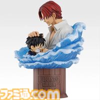 『ワンピース』赤髪海賊団テーマの一番くじが本日（6/6）発売。ラストワン賞は第1話シャンクス＆ルフィの感動シーン再現フィギュア。ヒグマのトレカ風アクスタもある
