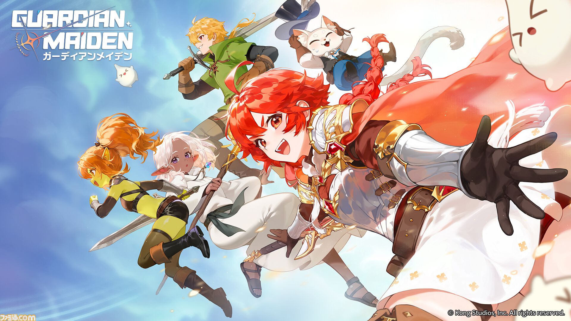 『ガデテル』のKong Studio新作『ガーディアンメイデン』は勇者と聖女の冒険を描く2DピクセルアートRPG。日本国内向けにも展開決定