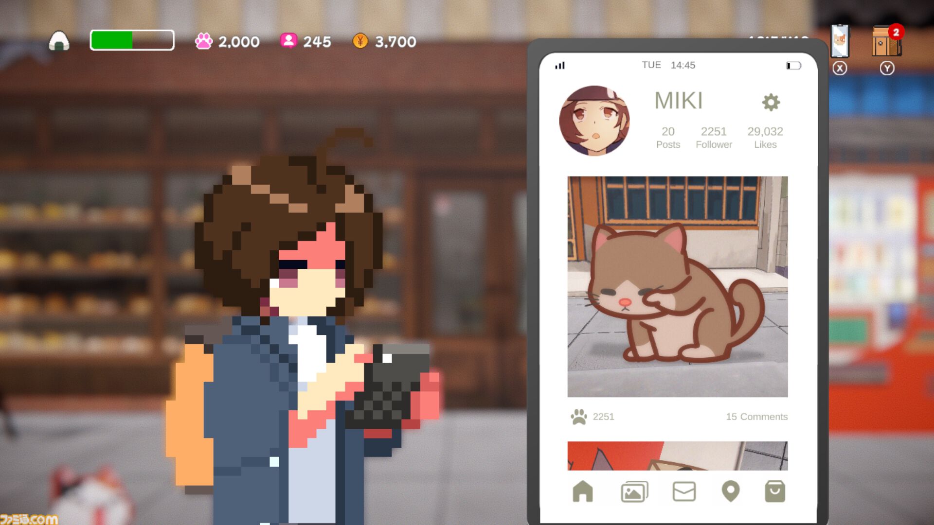かわいいネコの映える写真で、癒しと“イイね！”をゲットしよう。ネコフォト集めアドベンチャー『ミキとネコの島 -Neko Odyssey-』体験版が配信開始