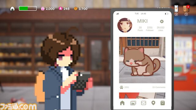 かわいいネコの映える写真で、癒しと“イイね！”をゲットしよう。ネコフォト集めアドベンチャー『ミキとネコの島 -Neko Odyssey-』体験版が配信開始