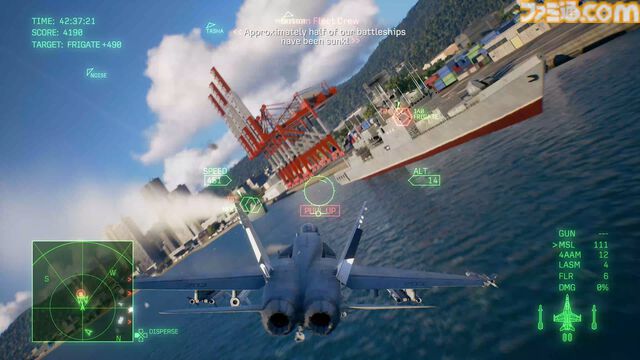 『エースコンバット8』入手した強化パーツで機体を自分好みにできるカスタマイズ機能の詳細が公開。プレイアブル機体、ミッションの一部も公開
