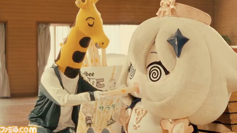『原神』×じゃがりこコラボが6月中旬にスタート。はらぺこなパイモンがバスケ＆跳び箱にチャレンジするCMがかわいい