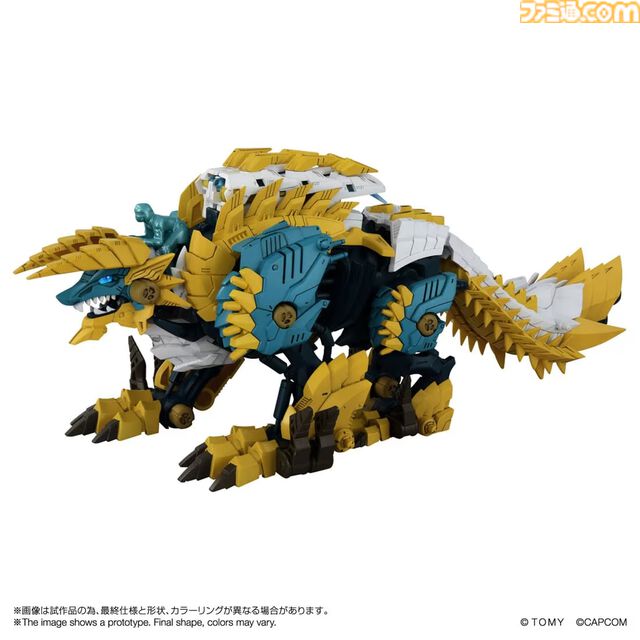 【ゾイド×モンハン】ジンオウガモデルのワイルドライガーが2027年1月下旬に発売。亜種カラーをベースにしたゴクオウも登場