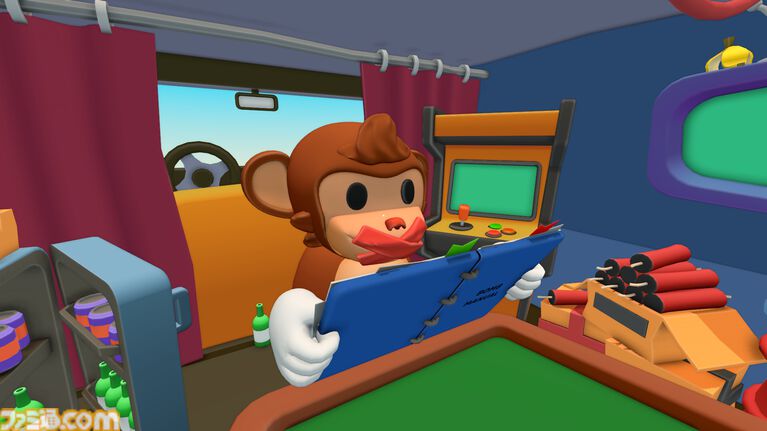 『BOMBANANA!』見ざる・聞かざる・言わざるで挑む3人協力ゲーム。爆弾操作役、マニュアルを持つ指示役、情報伝達役に分かれて爆弾解除を目指せ