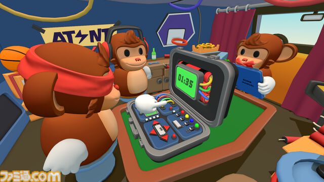『BOMBANANA!』見ざる・聞かざる・言わざるで挑む3人協力ゲーム。爆弾操作役、マニュアルを持つ指示役、情報伝達役に分かれて爆弾解除を目指せ