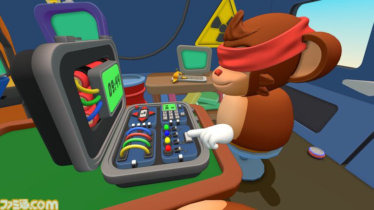『BOMBANANA!』見ざる・聞かざる・言わざるで挑む3人協力ゲーム。爆弾操作役、マニュアルを持つ指示役、情報伝達役に分かれて爆弾解除を目指せ