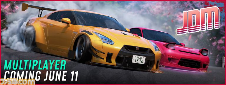 『JDM：ジャパニーズ・ドリフト・マスター』最大8人でオープンワールドをドライブ可能に。Steam版でマルチプレイが6月11日に先行実装