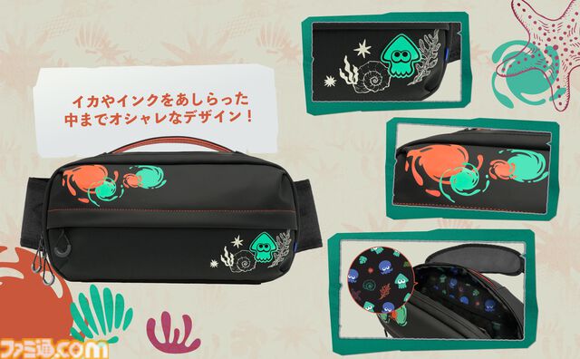 『スプラトゥーン レイダース』Switch2用ワイヤレスコントローラがホリから発売。クリアー素材＆躍動感のあるインクのデザインがカッコいい。ヘッドセットや収納バッグなども登場