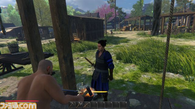 『Red Masked Ronin』浪人となり封建時代の日本を探索するオープンワールドアクションRPGの実機プレイ映像が公開。発売は2026年後半