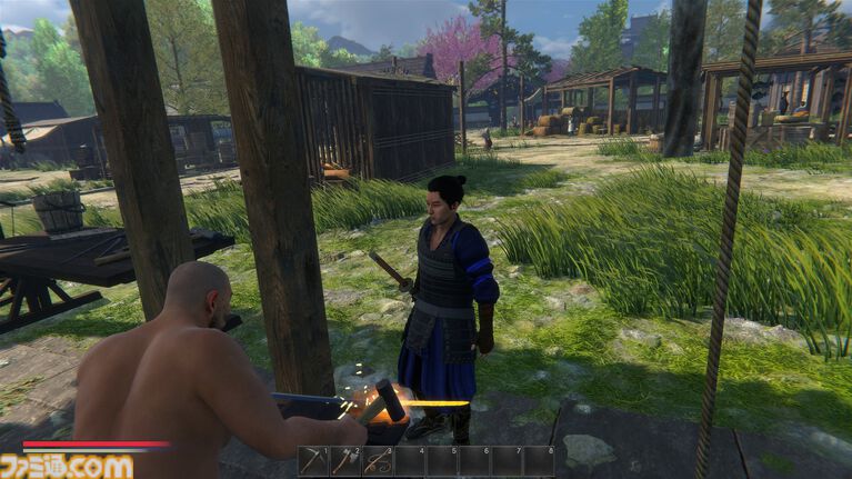『Red Masked Ronin』浪人となり封建時代の日本を探索するオープンワールドアクションRPGの実機プレイ映像が公開。発売は2026年後半