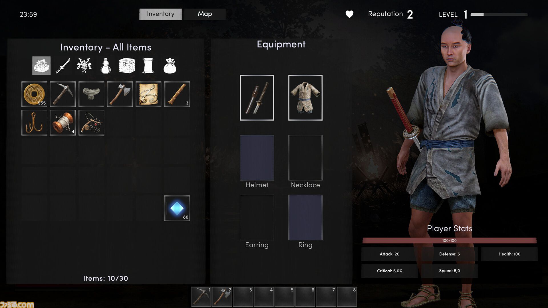 『Red Masked Ronin』浪人となり封建時代の日本を探索するオープンワールドアクションRPGの実機プレイ映像が公開。発売は2026年後半