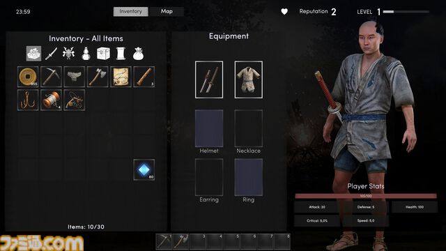『Red Masked Ronin』浪人となり封建時代の日本を探索するオープンワールドアクションRPGの実機プレイ映像が公開。発売は2026年後半