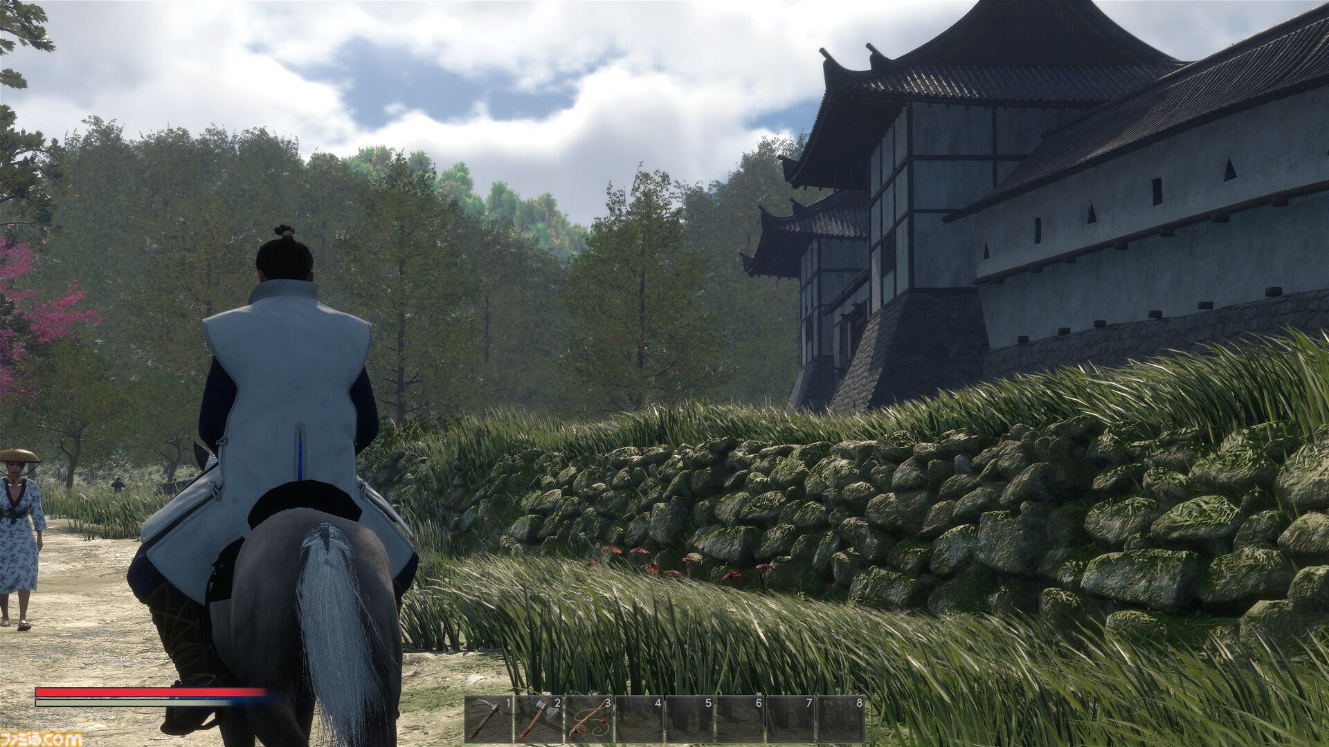 『Red Masked Ronin』浪人となり封建時代の日本を探索するオープンワールドアクションRPGの実機プレイ映像が公開。発売は2026年後半