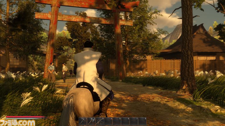 『Red Masked Ronin』浪人となり封建時代の日本を探索するオープンワールドアクションRPGの実機プレイ映像が公開。発売は2026年後半
