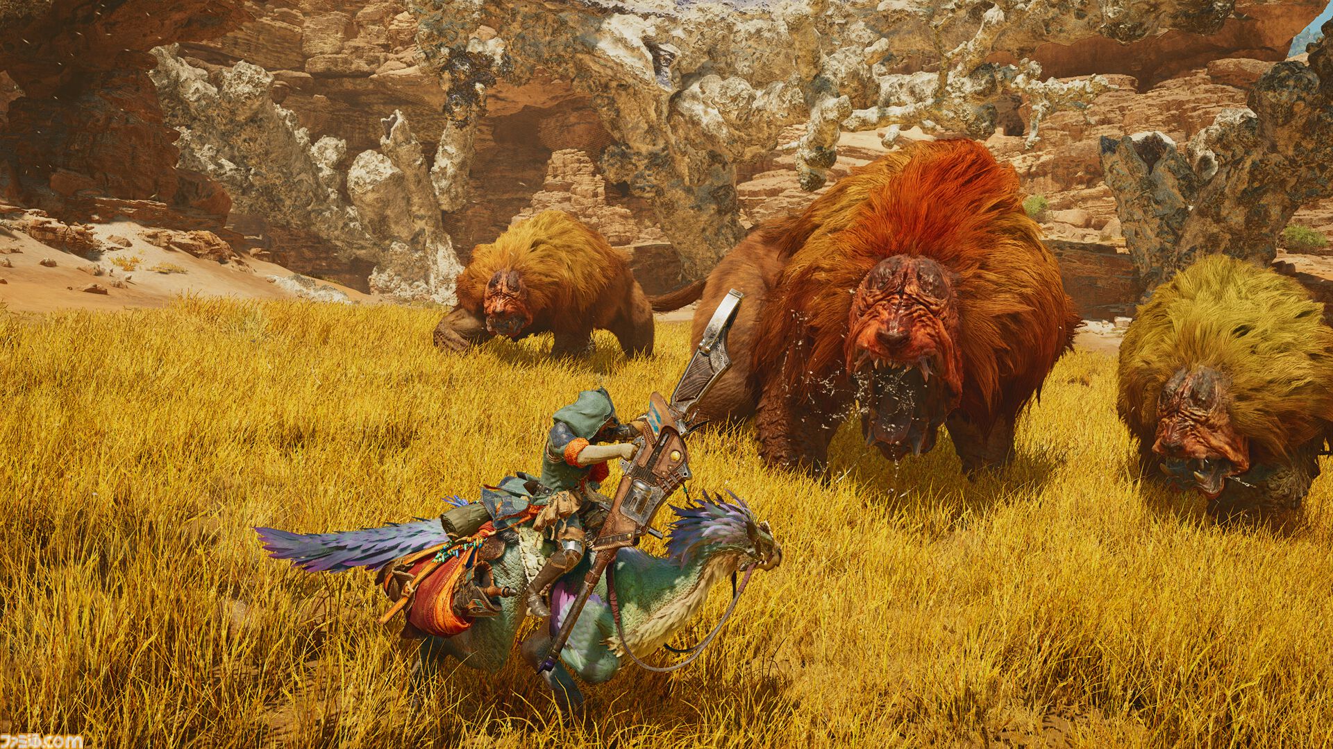 『モンハンワイルズ』実機映像を鑑賞。クエストクリアー後もフィールドに残ってシームレスな狩猟生活を楽しめる。チーズを乗せて焼いたお肉がおいしそう【Summer Game Fest 2024】