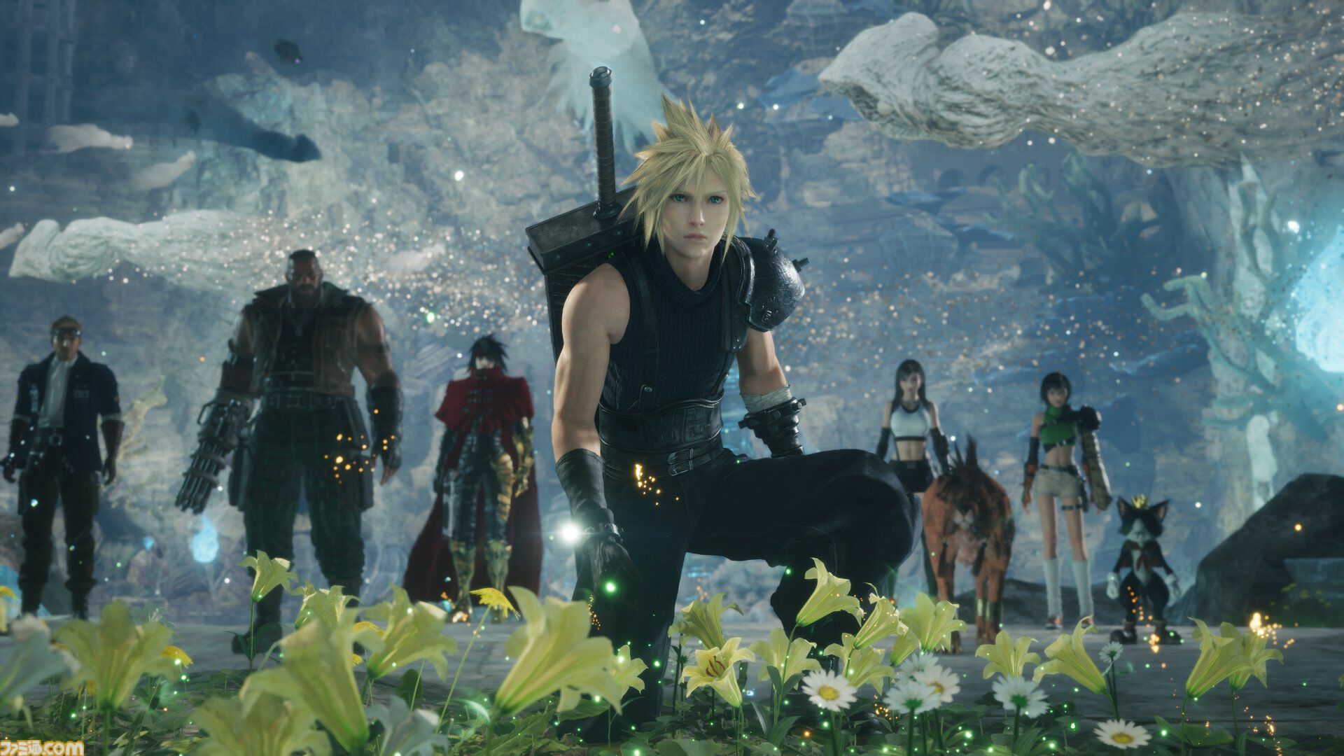 ファイナルファンタジー7　ゲーム紹介記事の切り抜き FF7 リベレーション』2027年春発売、リメイク3作目は全機種対応。飛空