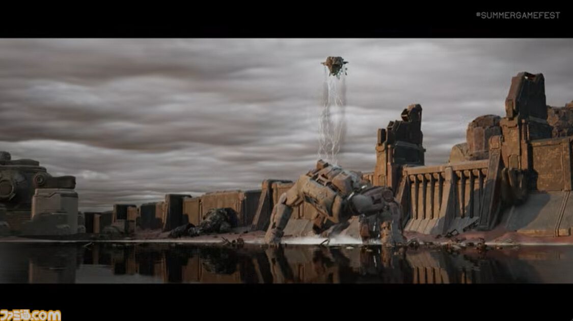 SGF上田文人新作『gen ATLAS』が正式発表。荒廃した惑星で巨大ロボを操るアクション