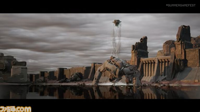 SGF上田文人新作『gen ATLAS』が正式発表。荒廃した惑星で巨大ロボを操るアクション