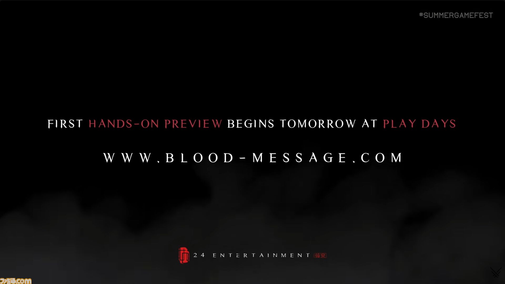 『BLOOD MESSAGE』がネットイース初のシングルプレイヤーアクション発表【Summer Game Fest 2026】