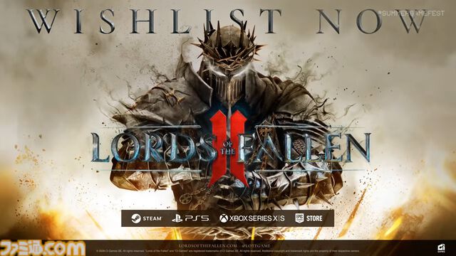 『ロード オブ ザ フォールン2』2014年発売のソウルライクアクションの続編の新映像が公開。新たなフィールドやボスと思わしき敵キャラクターが登場【Summer Game Fest 2026】