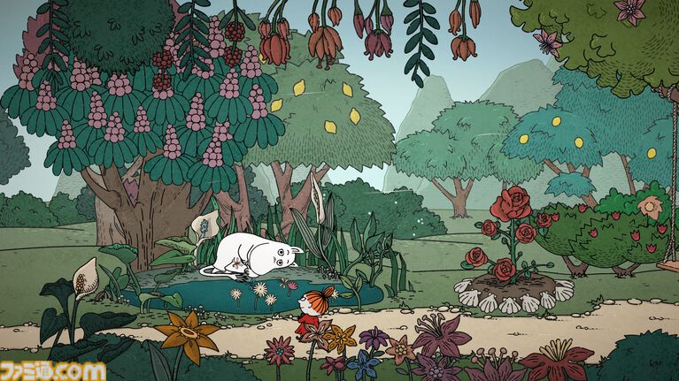 『ムーミン:ムーミン谷の夏まつり』ムーミン谷の大洪水からはじまる物語。同名小説をもとにした新作アドベンチャーゲーム発表